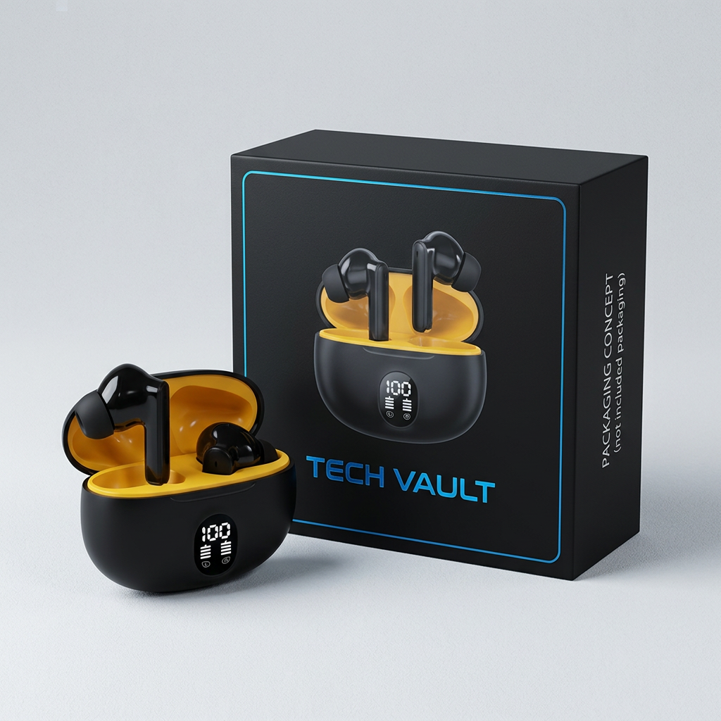 Tech Vault packaging concept